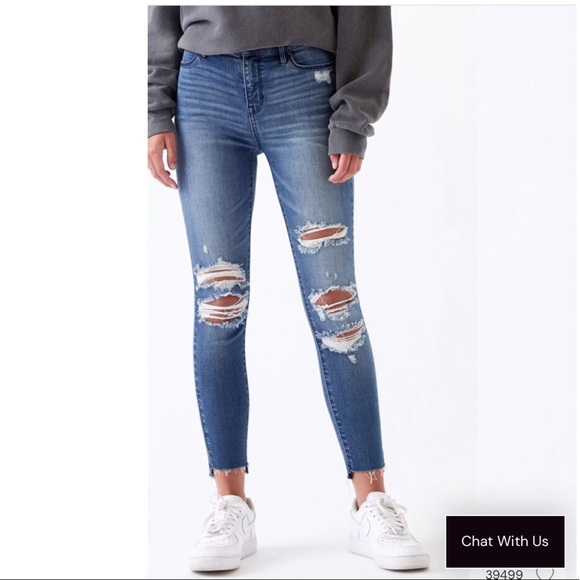 PacSun Denim Ankle Jeggings - Picture 2 of 5
